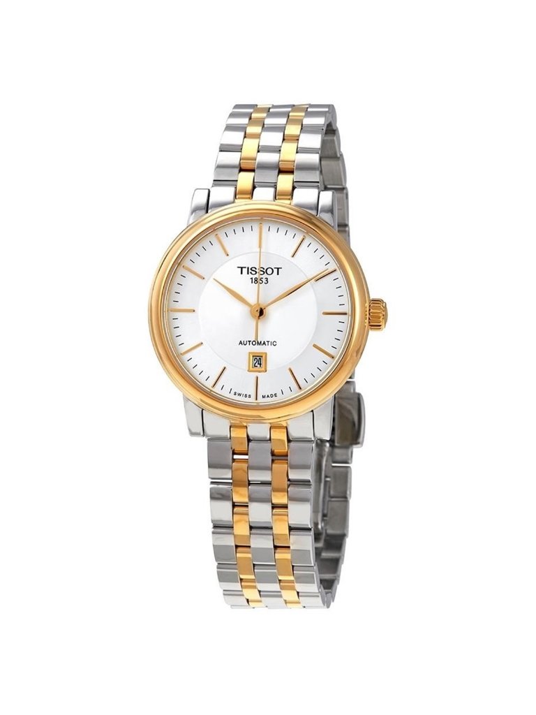 Nwt Tissot Carson Automatic Silver Dial Ladies Watch